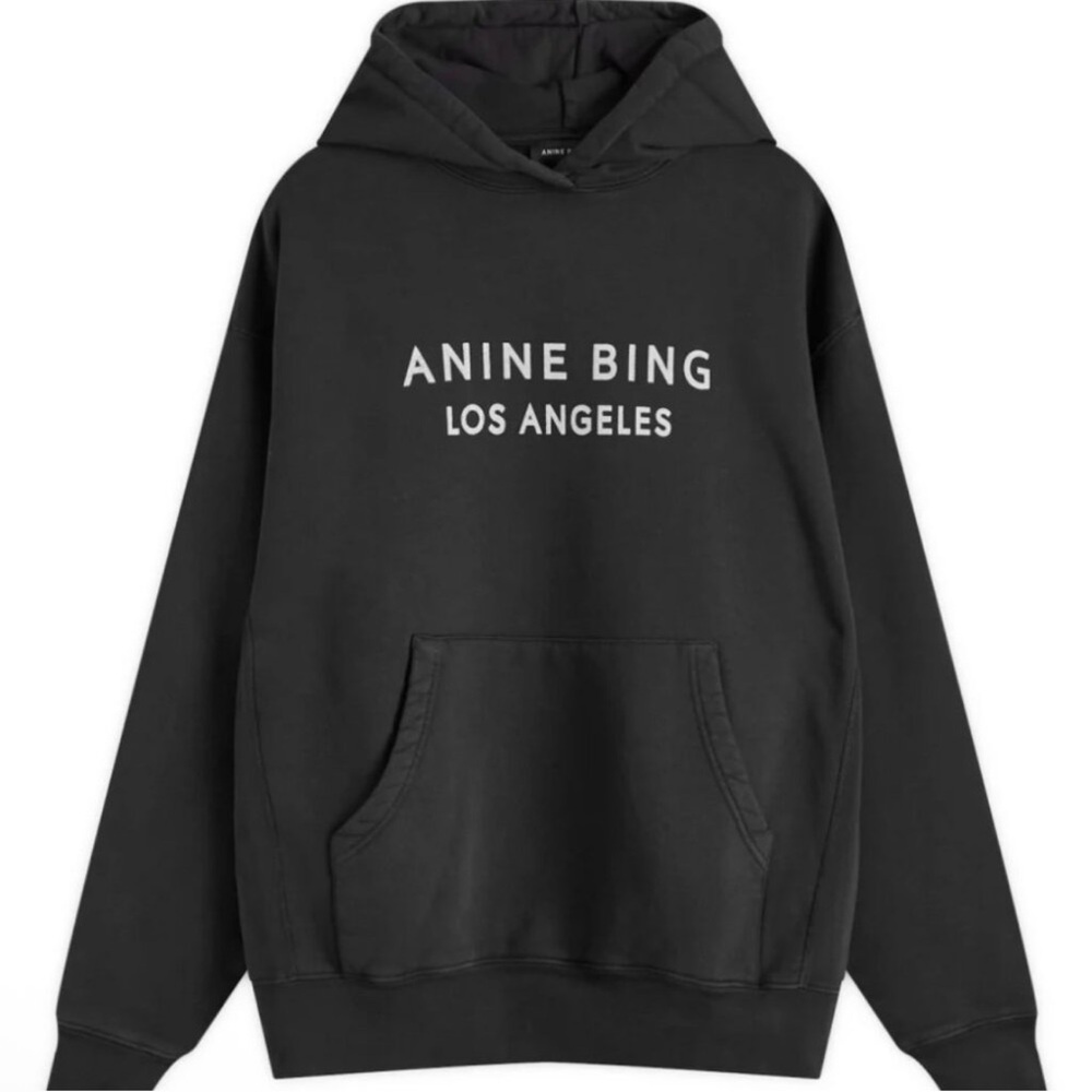 NEW NWT Anine Bing Alto Hoodie Black size XS
